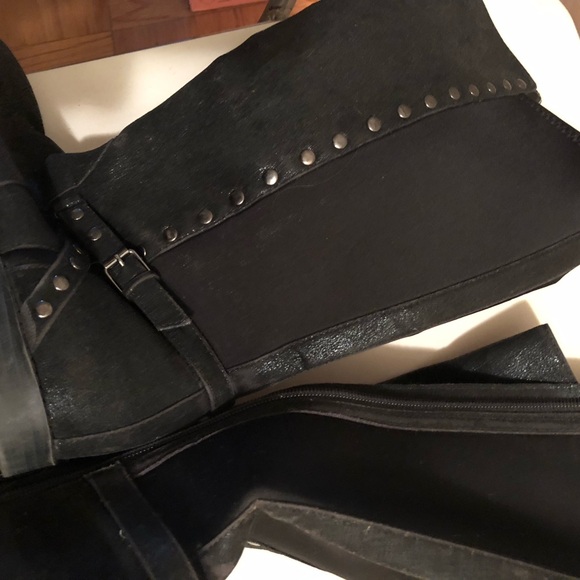 Emma Buckle under knee black boots, size US 5 (Euro 37) - Picture 3 of 5